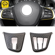 CarManGo Auto Car Accessories Steering Wheel Button Panel Trim Frame Cover Sticker Interior Decoration for BMW X1 F48 2016-2021