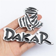 Unique Metal DAKAR DAKAR Car Sticker SUV Rally Off-Road Vehicle Modified Body Labeling Tail Label 4.