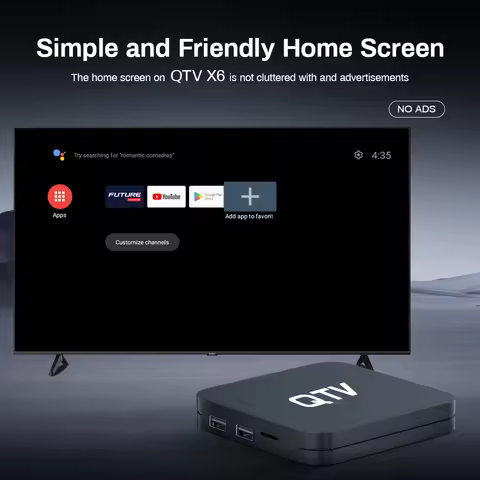 50pcs LOT QTV X6 Android 12.0 TV Box Allwinner H618 2GB RAM 16GB ROM DUAL WIFI 100M LAN Quad Core Sm