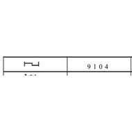 Aluminium Alcomexindo Sliding Door 9104 Rel Samping Ganda Aluminium Batangan