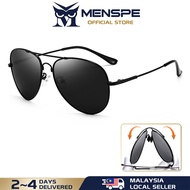 MENSPE Men Sunglasses Titanium Alloy Frame Photochromic Sunglasses Fashion UV400 Polarized Sunglasse