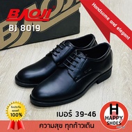 [🥇บาโอจิแท้100%🔢ไซส์39-46🆓ฟรี...ถุงเท้า 1 คู่] BAOJI รองเท้าคัทชูชาย รองเท้าหนังหุ้มส้น รองเท้าทางกา