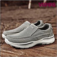VIOWQ Big Size ：48 Casual Mens Loafers Slip on Shoes - Casual Boat Shoes Canvas Non-Slip Sneakers Comfortable Walking Shoes HFFDA