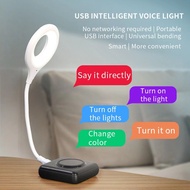 Intelligent voice night light control light a night light advanced acoustic USB small night light la