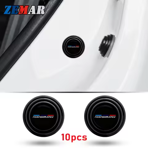 10pcs Car Door Shock Absorber Stickers Soundproof For BMW M Accessories F01 F02 F39 X2 Z4 E85 E89 G2