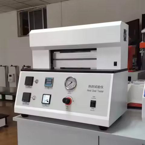 ASTM F2029 Laboratory Heat Sealer Heat Sealing Testing Machine Heat Seal Tester for Plastic Packagin