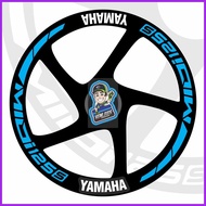 ◊ ⊕ Yamaha Mio i 125/125s  Mags Decals Set (Front & Back)