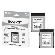 SUNEAST CFexpress Memory Card 2TB - 1TB Type B Card White Series Ultimate PRO CF Express