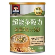 Quaker oat oatmeal super energy multi grain 5 seeds x 5 grains no added sugar 390g