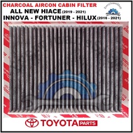 Toyota Cabin Filter for Aircon Innova Fortuner Hilux Hiace ( All-new ) - Charcoal Type