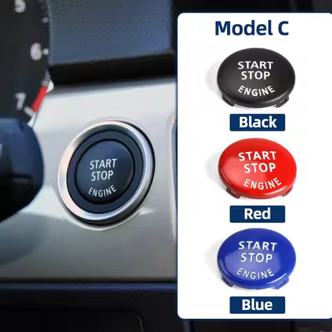 Electronic Engine Ignition Start Stop Switch Cover For BMW 5 6 7 Series F10 F11 F07 F06 F12 F13 F01 