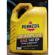 PENNZOIL GEARPLUS,SAE 140 EP API GL4,4LTR