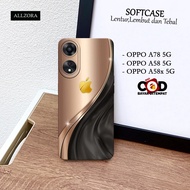ALLZORA - OPPO A78 5G Case OPPO A58 5G/ Latest OPPO A58x 5G/ - BRANDED Fashion Case - Pro Camera Sof