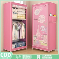 Plardin Fashion Zipper Closet Cabinet Storage Wardrobe Closet Cabinet Clothes Storage Wardrobe Organ