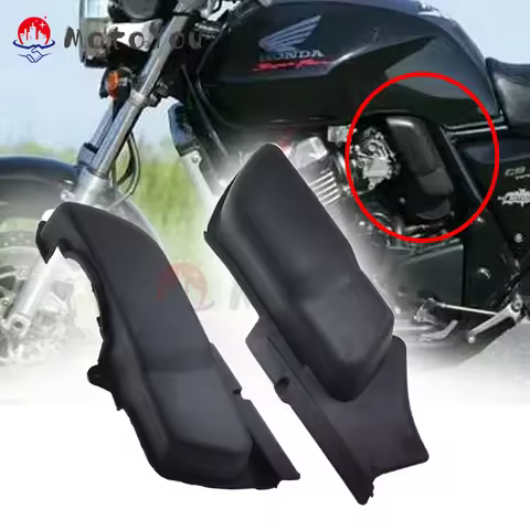For Honda CB 400 SF CB400 Super Four 1992 1998 Carburetor Side Cover Carburetter Frame Guard Air Fil