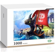 Hiccup and Toothless Jigsaw Puzzle Toys Family Game Gifts