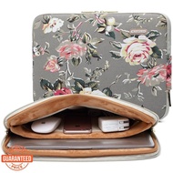 FY7 13 14 15.6 inch Women's Laptop Sleeve Cover Protective Case Compatible with Apple MacBook Air Mac Pro Lenovo Dell HP ASUS Bag Computer Pouch Accessories Carrying Case Canvas