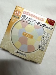 Canmake Marshmallow Finish Powder Abloom  Refill 4g 透亮美肌蜜粉餅潤色版補充裝 03
