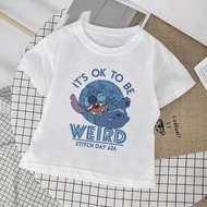 Cool And Aesthetic WEIRD BLUE STITCH 626 T-Shirt