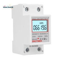 DDS6619-006 Backlight Display Single-Phase DIN Rail Type Watt-Hour Meter Watt-Hour Meter