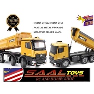 HUINA 1573  / HUINA 1536 Remote Control Electronic Toys Dump Truck Engineering Vehicle Toys