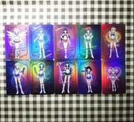 美少女戰士Eternal閃卡 SAILORMOON白靴子系列 美戰鐳射閃咭收藏卡粉絲卡 fanscard fancard