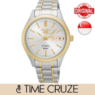 [Time Cruze] Seiko 5 SNK880  Automatic 21 Jewels Stainless Steel Silver/White Dial Women Watch SNK880K1 SNK880K