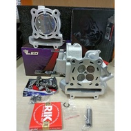LEO Y15/LC135/LC V8 COMBO RACING CERAMIC BLOCK 65MM/63MM+ SUPER HEAD 22/25MM/20/23MM+VALVE