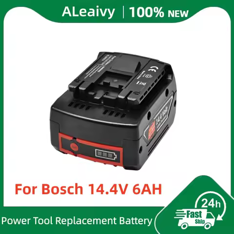 Original Rechargeable 14.4V 6.0Ah Li-ion Battery for Bosch BAT614G GBH GDR GSR DDS180 Power Tool (KC