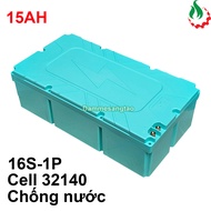 Hộp đựng pin xe điện 48V 16S1P 32140 15AH chống nước