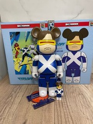 BEARBRICK CYCLOPS (VARIANT SUIT Ver.) 100％ & 400％ be@rbrick marvel xmen x-men 雷射眼 狼人 鐳射眼