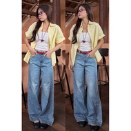 [TEARED STORE] JeanQC Culottes - 95903 - Vertical Thread - Hybrid 4 Thread 2