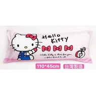 正版授權 三麗鷗 HELLO KITTY 凱蒂貓 小時光款 長枕 枕頭 靠枕 抱枕 沙發枕 卡通枕