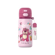 Pipjoy Cute Hello Kitty Double Drinking Water Bottle with Straw 500ML/17oz Leakproof Thermos Flask S