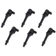 6ピース イグニッション コイル コイル 適用: フォード/FORD BA BF ファルコン 6 CYL INC XR6＆ターボ ブラック AL-JJ-6032 AL Car parts