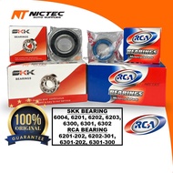 SKK RCA BEARING 6004 6300 6301 SPROCKET HUB WHEEL HUB BEARING 6201-202 6202-301 6301-202 6301-300