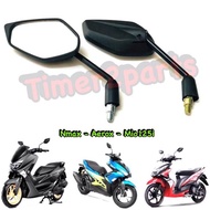 รถมอไซค์ N-max เอ็นแม็ก Nmax Nmax Aerox Mio125 Gt125 ** กระจก (HM) ** อย่างดี ** 1010-258-12ZBL รถจั