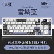 Legasket gasket External Wireless Wired rgby95 Computer Keyboard Game Configuration 98 Mode Bluetoot