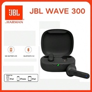 JBL Wave 300 TWS หูฟังบลูทูธอินเอียร์ไร้สายแท้ในกล่องชาร์จ - หูฟังไร้สายพร้อมไมโครโฟนในตัว, เล่นได้ 