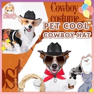 【JoyfulExcellence PET's】 Mini Cowboy Small Hat Pet Cowboy Hat Party Supplies Holiday Cowboy Hat Dog 