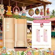 【Freebie】Ellen Ella Concealer Full Coverage Foundation Stick For Morena Eyeshadow StickWaterproof