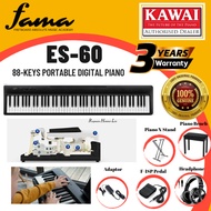 [FAMA]Kawai ES60 88-key Digital Piano Home Portable Electric Piano Keyboard With Package