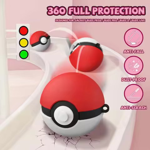 Cute Silicone Case for Samsung Galaxy Buds 3/Buds 3Pro/Galaxy Buds2/ Galaxy Buds 2Pro / Galaxy Buds 