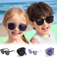 隨行童樂兒童專用輕量彈性折疊UV400太陽眼鏡│摺疊偏光墨鏡