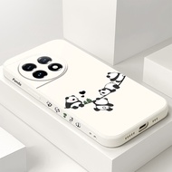 Creative Baby Panda Phone Case For OnePlus 13R 13 12R 12 11R 11 10 10T 10R 5G Comfortable Feel Cover