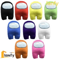 LANFY Plush Dolls 10cm Among Us Plushie Gift Squeeze Sound