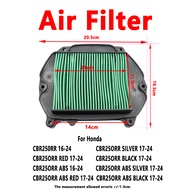 For Honda CBR250RR CBR 250 RR SILVER RED BLACK ABS Motorcycle Accessories High Flow Cone Air Filter 