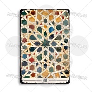 Tranh tường tanda logam pemandangan bandar maghreb: alger algeria djerba TUNISIA chefchaouen Morocco