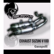 Exzozknalpot SUZUKI v100 Standard Racing CE13 MOC Muffler