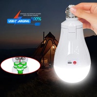 Flicker-Free LED Bulb Light Portable 20W  Emergency Bulb Courtyard Outdoor Bulb Removable Battery LE